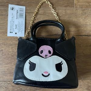 KUROMI-Imported (NWT) Faux Leather Mini Handbag
